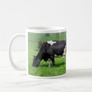 Taza De Café Holstein Cow Grazing Mug