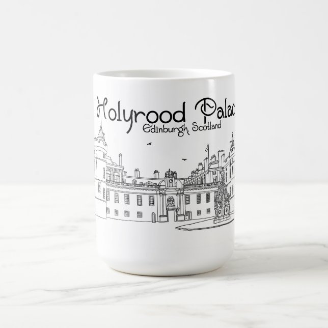 Taza De Café Holyrood Palace Scotland (Centro)
