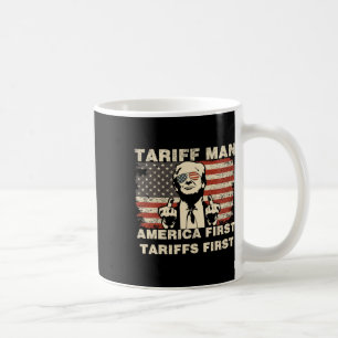 Taza De Café Hombre Arancel Funny Trump Aranceles Meme América