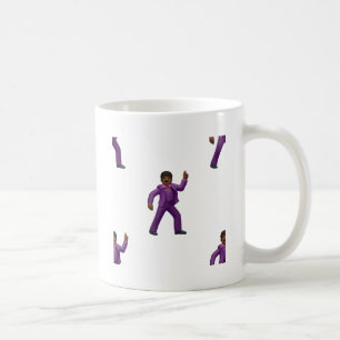 Taza De Café Hombre bailando de emoji