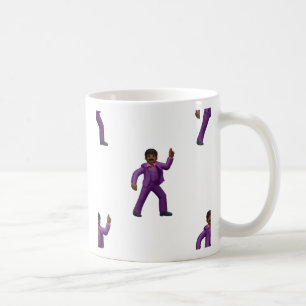 Taza De Café Hombre bailando de emoji