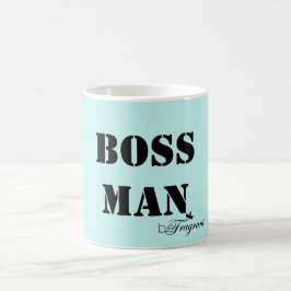 Taza De Café hombre blanco clásico beFragrant de Boss de la