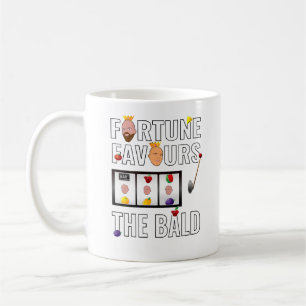 Taza De Café Hombre calvo gracioso top gracioso chiste calvo re