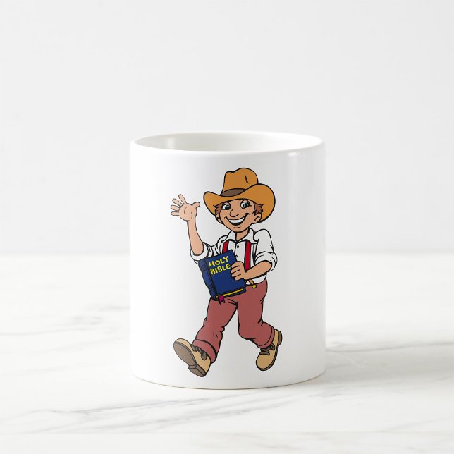 Taza De Café Hombre Con Biblia (Subido por el creador)