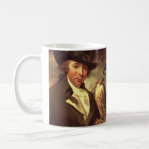 Taza De Café Hombre con Halcón