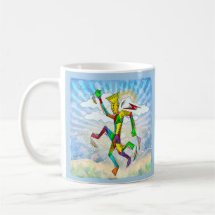 Taza De Café Hombre Corriendo