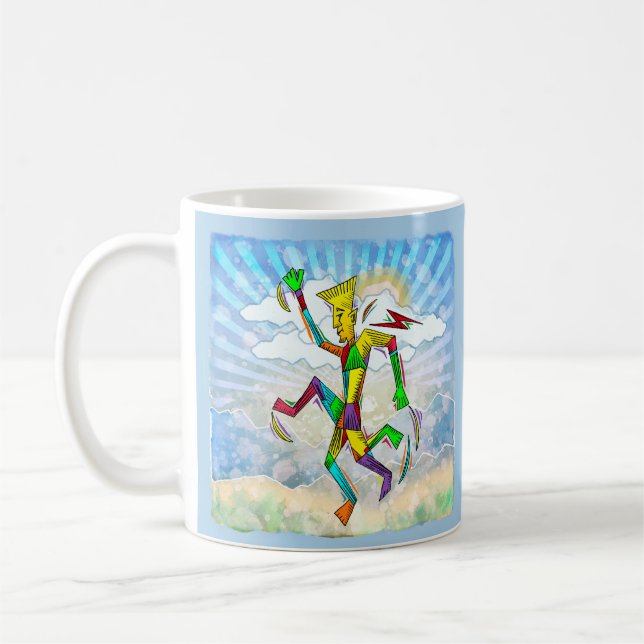Taza De Café Hombre Corriendo (Izquierda)