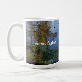 Taza De Café Hombre de edad Pescador Retiro Café Mug