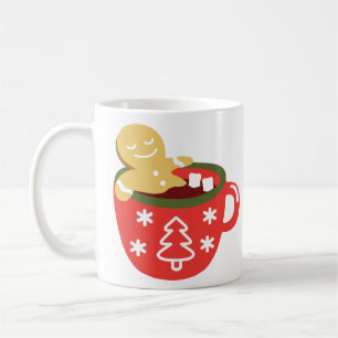 Taza De Café Hombre de Jengibre Hot Chocolate Jacuzzi