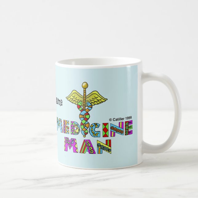 Taza De Café Hombre de la medicina (Derecha)
