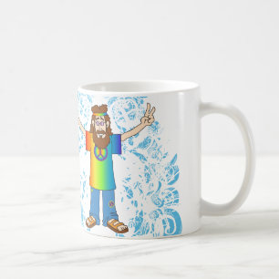 Taza De Café Hombre de la Paz