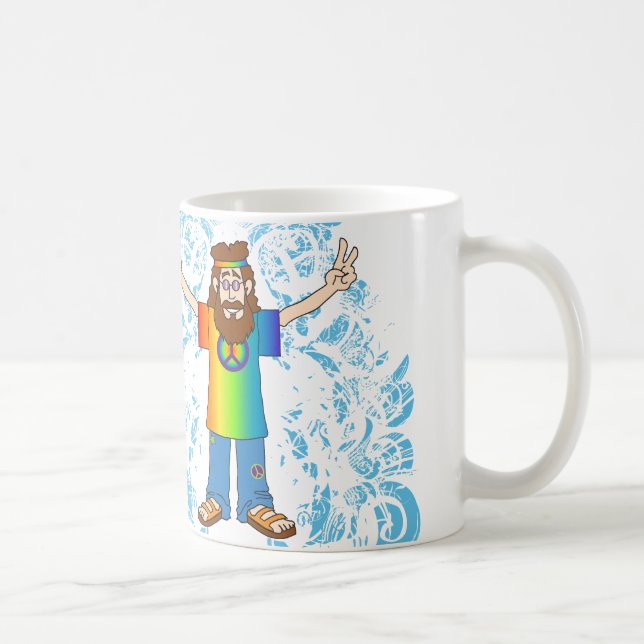 Taza De Café Hombre de la Paz (Derecha)