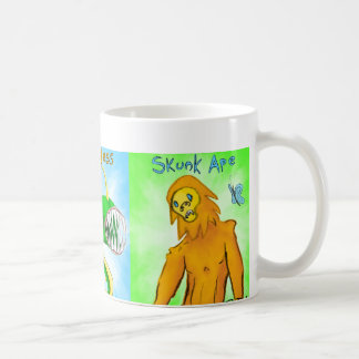 Taza De Café hombre de la polilla 3-In-1, Loch Ness, mono de la