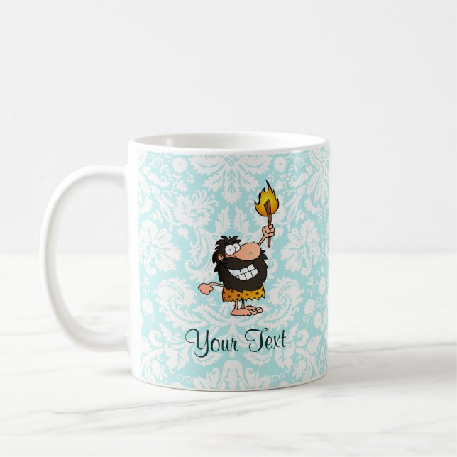 Taza De Café Hombre de las cavernas; Lindo (Izquierda)