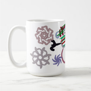 Taza De Café Hombre de nieve amor de invierno