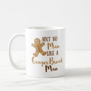 Taza De Café Hombre de pan de jengibre