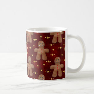 Taza De Café Hombre de pan de jengibre lindo del navidad