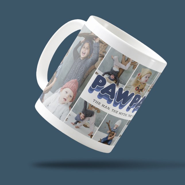 Taza De Café Hombre de Pawpaw Mito Leyenda Collage de fotos Caf (Subido por el creador)
