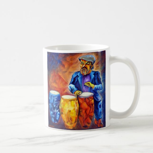 TAZA DE CAFÉ HOMBRE DEL CONGA (Derecha)