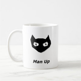 Taza De Café Hombre del gato arriba