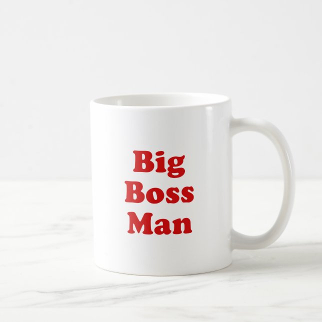 Taza De Café Hombre del gran jefe (Derecha)