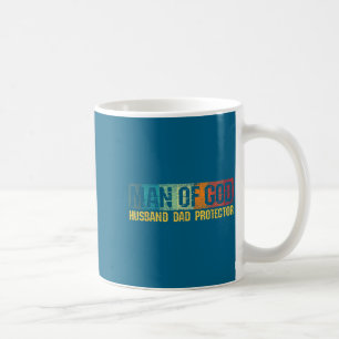 Taza De Café Hombre Dios Esposo Padre Protector Ilustración