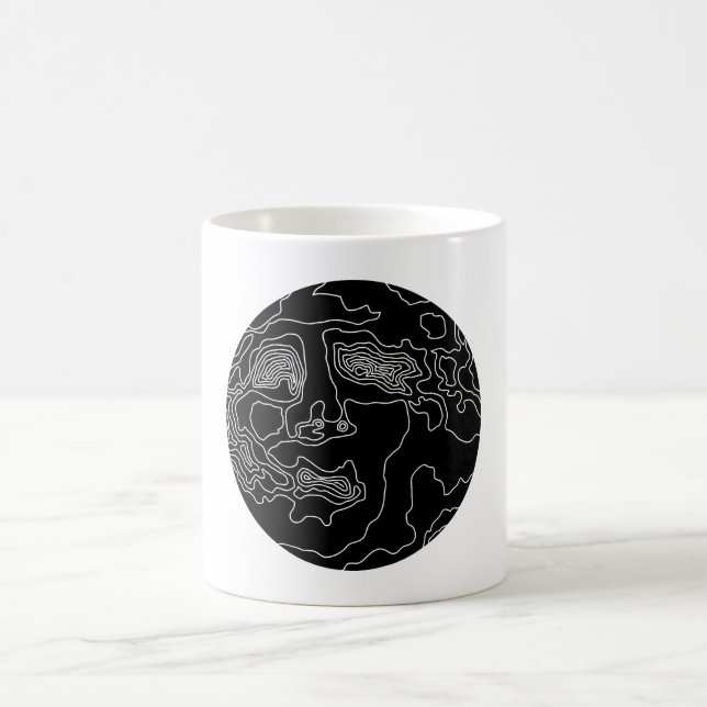 Taza De Café hombre en la luna (Centro)