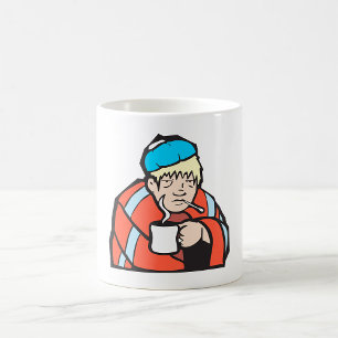 Taza De Café Hombre enfermo