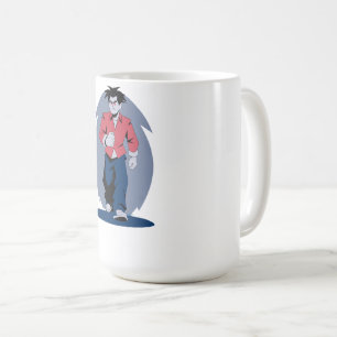 Taza De Café Hombre enojado caminando