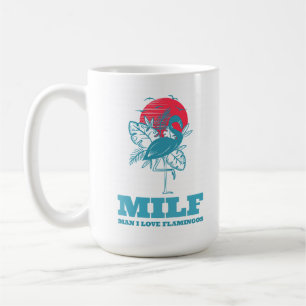 Taza De Café Hombre I Love Flamingos