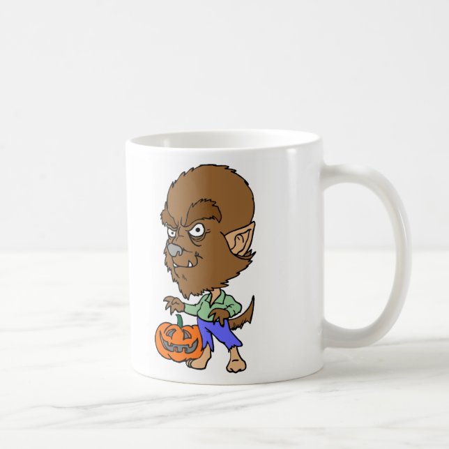 Taza De Café Hombre lobo (Derecha)