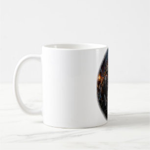 Taza De Café Hombre Lobo Bajo la Luna Llena – Sala del Castillo