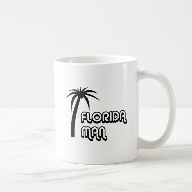 Taza De Café Hombre Meme divertido de la Florida (Derecha)