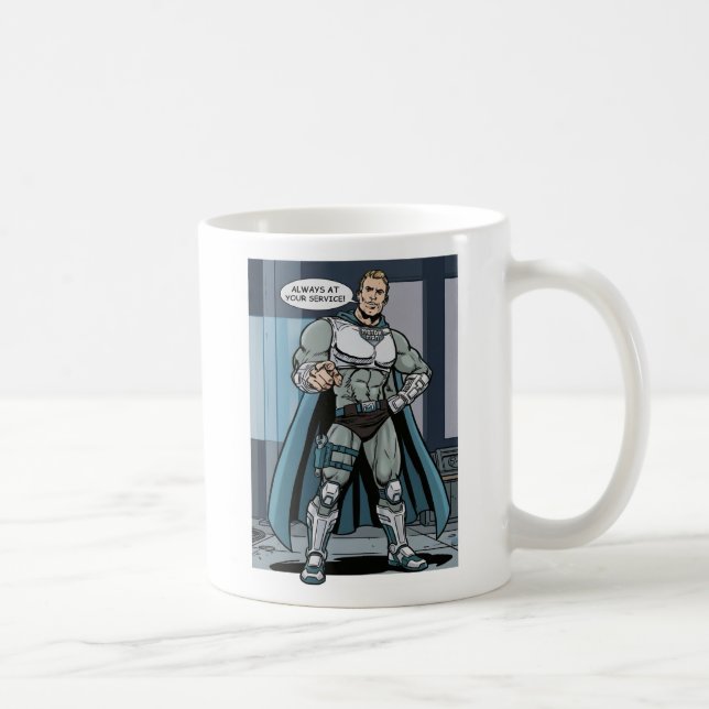 Taza De Café ¡hombre motor siempre a su servicio! (Derecha)