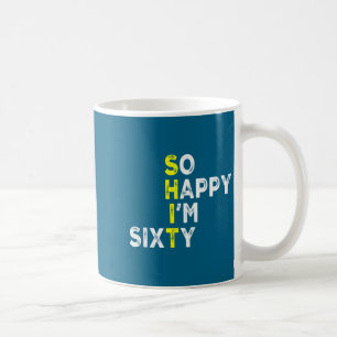 Taza De Café Hombre Mujer Cumpleaños 60 Años Cumpleaños Regalo