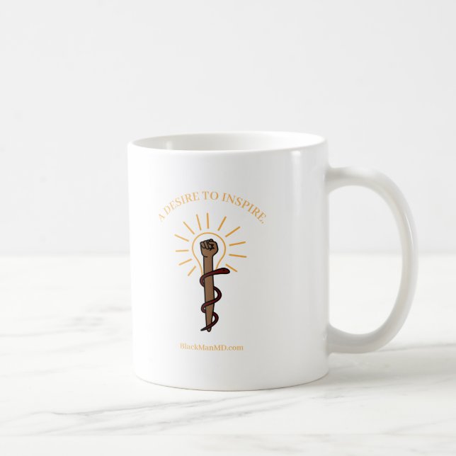 Taza De Café Hombre Negro, Doctor Café Mug (Derecha)