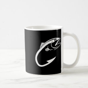 Taza De Café Hombre pescador mínimo de garganta de atún