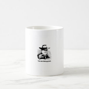 Taza De Café Hombre Señalando Vintage Divertido Estás Haciendo 