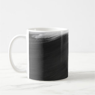 TAZA DE CAFÉ HOMBRE SOBREVIVIENDO EN GRANDES ONDAS