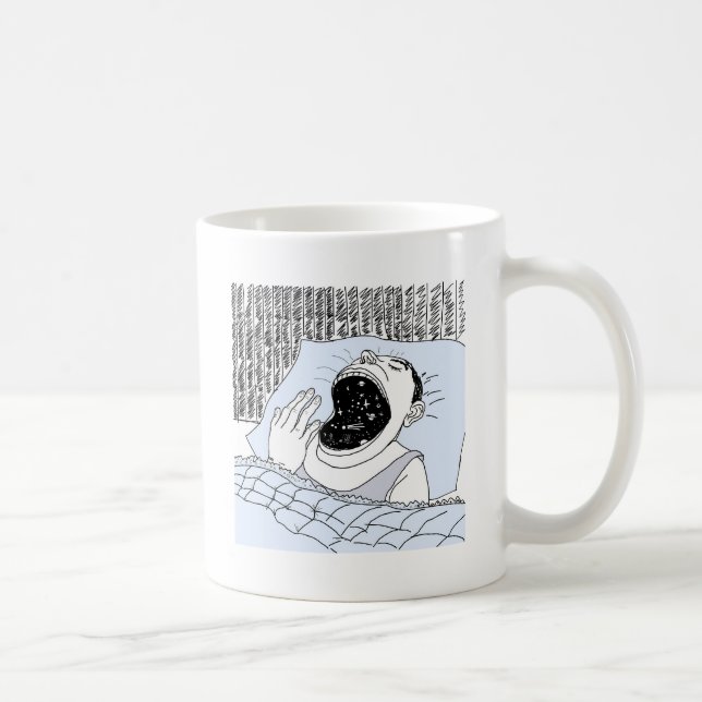 TAZA DE CAFÉ HOMBRE Y COSMOS (Derecha)