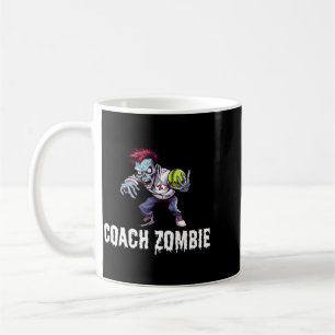 Taza De Café Hombre Zombie Profesor de Educación Física Entrena
