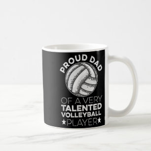 Taza De Café Hombres Cita Voleibol Para Un Papá De Un Pl De Vol
