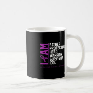 Taza De Café Hombres Conciencia sobre el cáncer de páncreas Soy