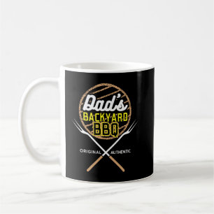 Taza De Café Hombres Dads Backyard BBQ Funny Padres Día Gritand