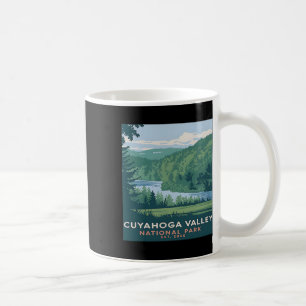 Taza De Café Hombres de camping vintage del parque nacional del