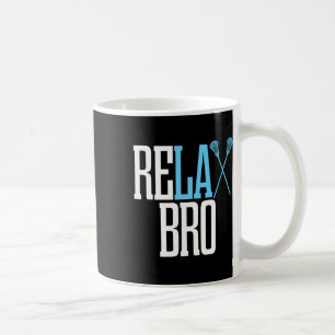 Taza De Café Hombres Divertido Relax Bro Lross Jugador Camiseta