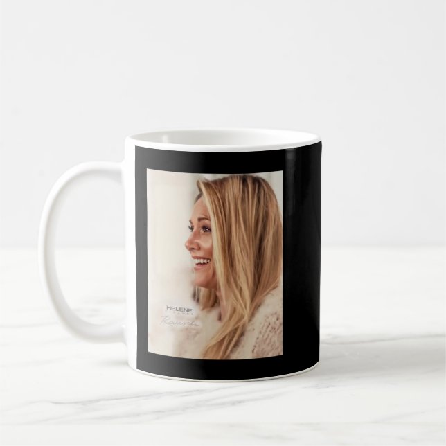 Taza De Café Hombres divertidos, la famosa Helene Beautiful Fis (Izquierda)