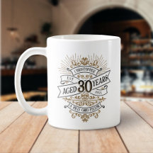 Hombres divertidos Whiskey 30 cumpleaños