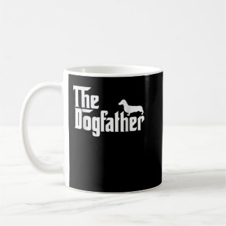 Taza De Café Hombres, El Padre Dogfather Dachshund Día Fundido 
