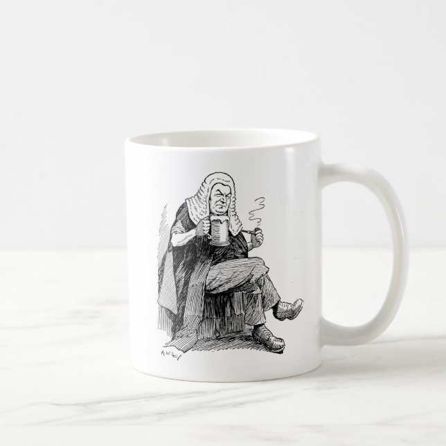Taza De Café Hombres en el trabajo (Derecha)